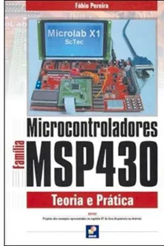 Capa do livro Microcontroladores MSP430
