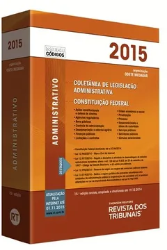 Livro Mini Código Administrativo - Resumo, Resenha, PDF, etc.