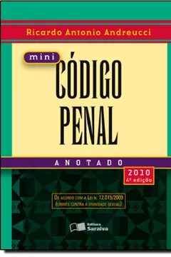 Livro Mini Código Penal Anotado - Resumo, Resenha, PDF, etc.