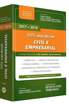 Livro Mini Vade Mecum Civil e Empresarial. Legislação Selecionada Para OAB, Concursos e Prática Profissional - Resumo, Resenha, PDF, etc.