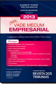 Livro Mini Vade Mecum Empresarial - Resumo, Resenha, PDF, etc.