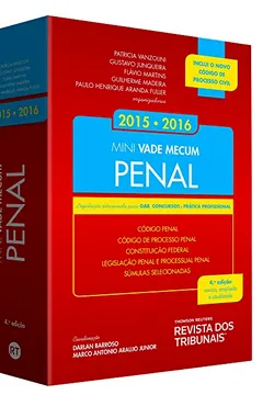 Livro Mini Vade Mecum Penal. Legislação Selecionada Para OAB, Concursos e Prática Profissional - Resumo, Resenha, PDF, etc.