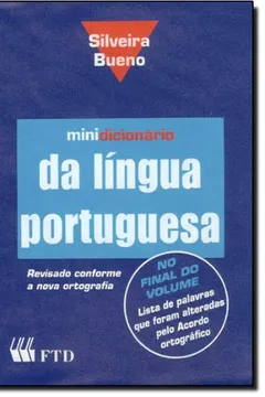 Livro Minidicionário da Língua Portuguesa - Resumo, Resenha, PDF, etc.