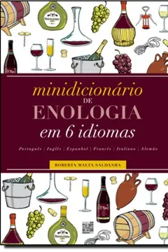 Capa do livro Minidicionário de Enologia em 6 Idiomas