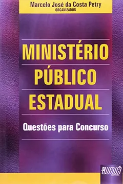 Livro Ministério Publico Estadual - Resumo, Resenha, PDF, etc.