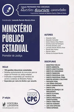 Livro Ministério Público Estadual. Promotor de Justiça. Provas Discursivas Comentadas - Coleção Preparando Para Concursos - Resumo, Resenha, PDF, etc.