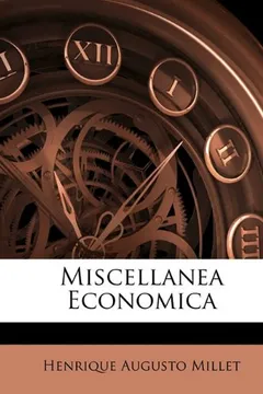 Capa do livro Miscellanea Economica
