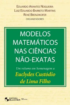 Capa do livro Modelos Matemáticos nas Ciências Não-Exatas - Volume 1