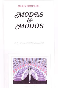 Livro Modos e Modas - Resumo, Resenha, PDF, etc.