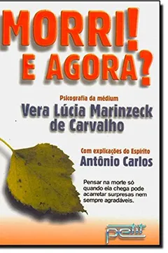 Capa do livro Morri! E Agora?