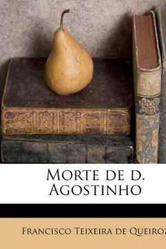 Capa do livro Morte de D. Agostinho