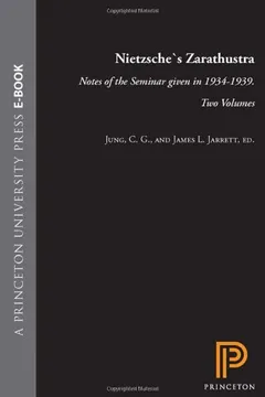 Livro Nietzsche's "Zarathustra": Notes of the Seminar Given in 1934-1939. Two Volumes - Resumo, Resenha, PDF, etc.