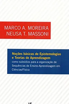 Livro Noções Básicas de Epistemologias e Teorias de Aprendizagem - Resumo, Resenha, PDF, etc.