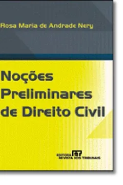 Livro Noções Preliminares de Direito Civil - Resumo, Resenha, PDF, etc.