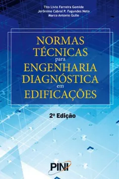 Capa do livro Normas Técnicas Para Engenharia Diagnostica em Edificações