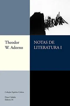 Livro Notas de Literatura I - Resumo, Resenha, PDF, etc.
