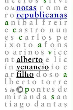 Livro Notas Republicanas - Resumo, Resenha, PDF, etc.