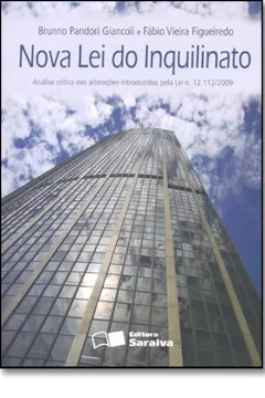 Livro Nova Lei Do Inquilinato - Analise Critica Das Alteracoes Introduzidas - Resumo, Resenha, PDF, etc.