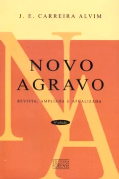 Capa do livro Novo Agravo