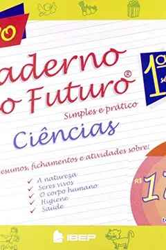 Livro Novo Caderno Do Futuro. Ciências. 1ª Série - Resumo, Resenha, PDF, etc.