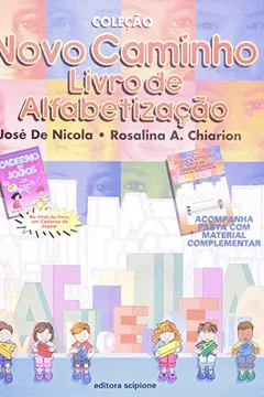 Capa do livro Novo Caminho. Livro De Alfabetização
