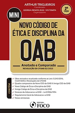 Livro Novo Código de Ética e Disciplina da OAB - Resumo, Resenha, PDF, etc.