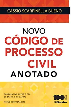 Livro Novo Código de Processo Civil. Anotado 2015 - Resumo, Resenha, PDF, etc.