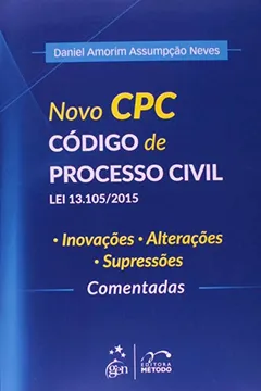 Livro Novo Código de Processo Civil. Lei 13.105/2015 - Resumo, Resenha, PDF, etc.