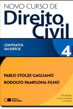 Livro Novo Curso De Direito Civil. Contratos Em Espécie - Volume 4. Tomo 2 - Resumo, Resenha, PDF, etc.