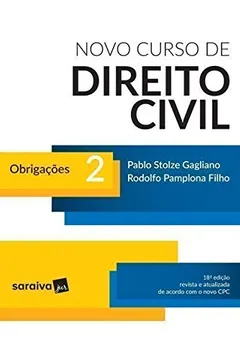 Livro Novo Curso de Direito Civil. Obrigações - Volume 2 - Resumo, Resenha, PDF, etc.