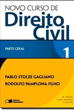 Livro Novo Curso De Direito Civil. Parte Geral - Volume 1 - Resumo, Resenha, PDF, etc.