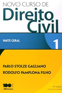 Livro Novo Curso de Direito Civil. Parte Geral - Volume 1 - Resumo, Resenha, PDF, etc.