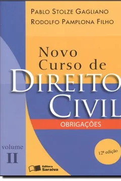 Livro Novo Curso De Direito Civil - Volume 2 - Resumo, Resenha, PDF, etc.
