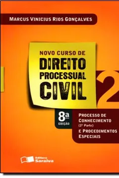 Livro Novo Curso De Direito Processual Civil - Volume 2 - Resumo, Resenha, PDF, etc.