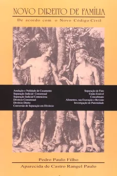 Livro Novo Direito De Família - 2 Volumes - Resumo, Resenha, PDF, etc.