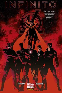 Capa do livro Novos Vingadores. Infinito