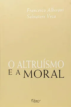 Capa do livro O Altruísmo e a Moral