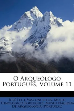Capa do livro O Arqueologo Portugues, Volume 11