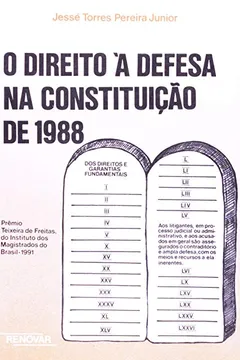 Livro O Direito a Defesa na Constituição de 1988 - Resumo, Resenha, PDF, etc.