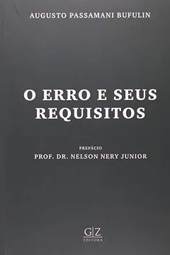 Livro O Erro E Seus Requisitos - Resumo, Resenha, PDF, etc.