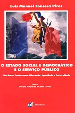 Capa do livro O Estado Social E Democratico E O Serviço Publico