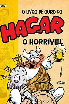 Capa do livro O Livro de Ouro do Hagar. O Horrível 2