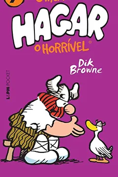Capa do livro O Melhor de Hagar, o Horrível - Volume 7. Coleção L&PM Pocket