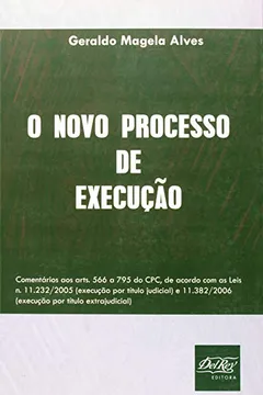 Livro O Novo Processo De Execução - Resumo, Resenha, PDF, etc.