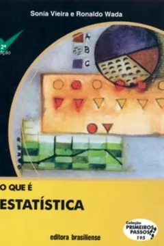 Livro O que É Estatística - Resumo, Resenha, PDF, etc.