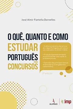 Livro O Quê, Quanto e Como Estudar Português Para Concursos - Resumo, Resenha, PDF, etc.