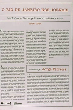 Livro O Rio De Janeiro Nos Jornais - Resumo, Resenha, PDF, etc.
