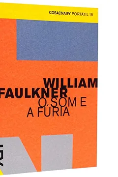 Capa do livro O Som e A Fúria - Coleção Portátil 15