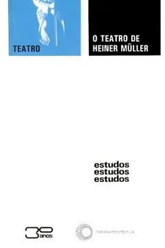 Capa do livro O Teatro de Heiner Müller