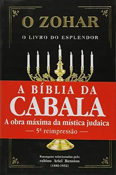 Livro O Zohar. O Livro do Esplendor - Resumo, Resenha, PDF, etc.